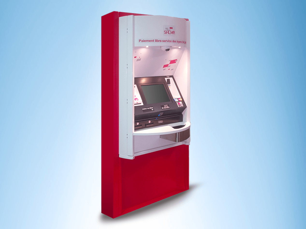 Borne de paiement portique
