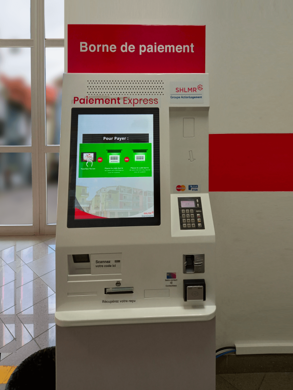 borne paiement de facture