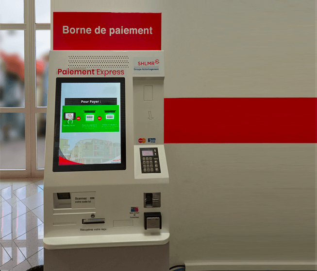 borne de paiement