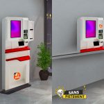 Borne automatique de paiement