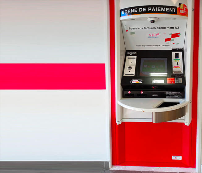 borne de paiement